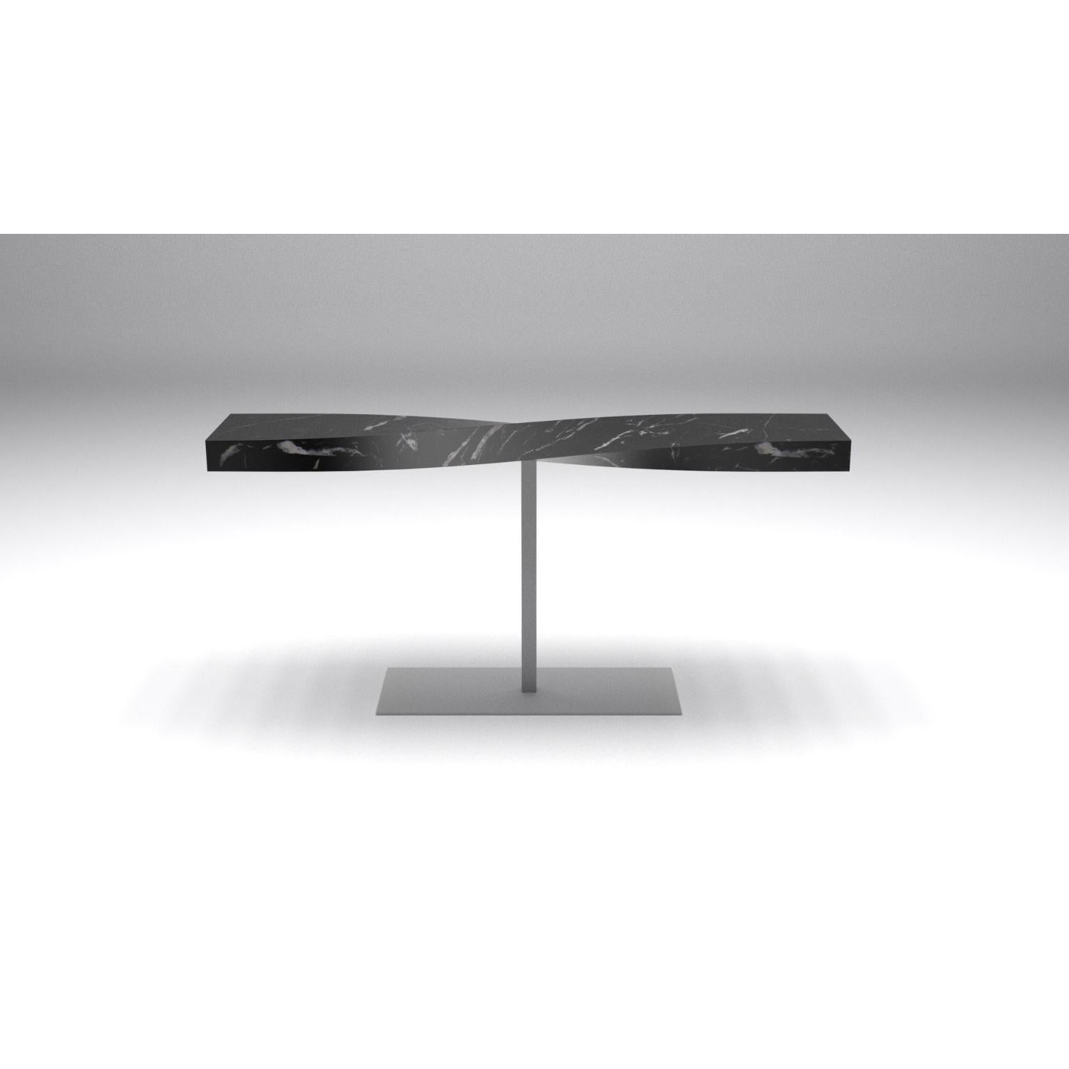 Soul Console Black Marble by Veronica Mar In New Condition For Sale In Geneve, CH