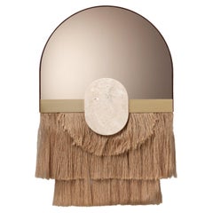 Soul Ecru Linen Mirror by Dooq