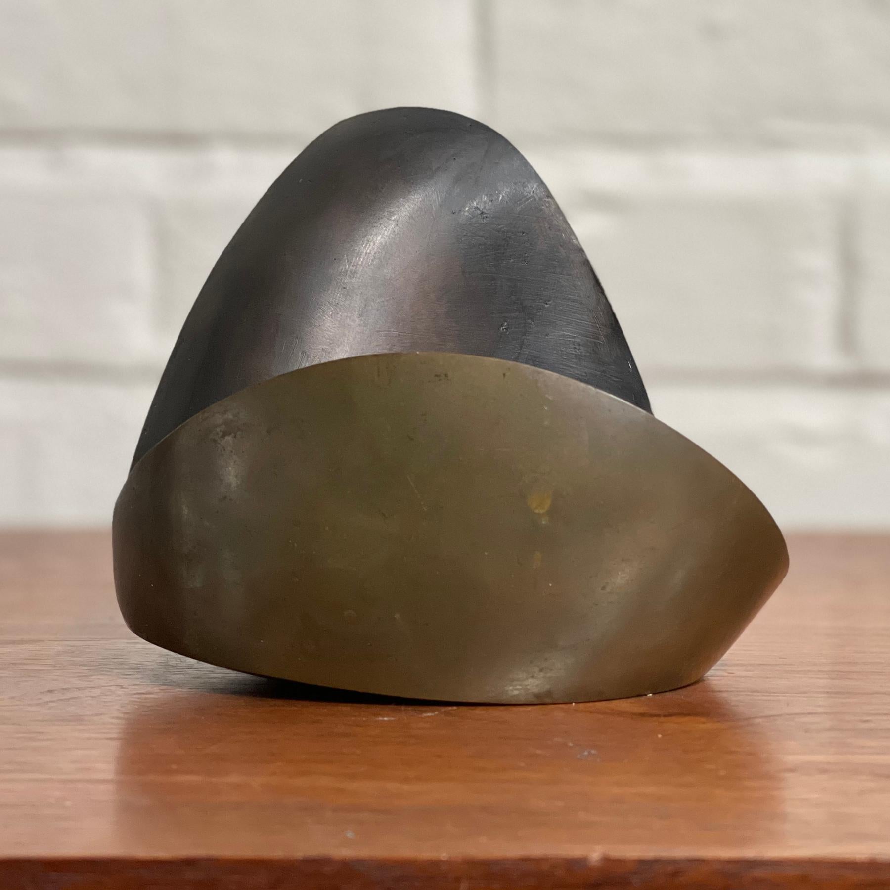 Organique Sculpture abstraite en bronze 