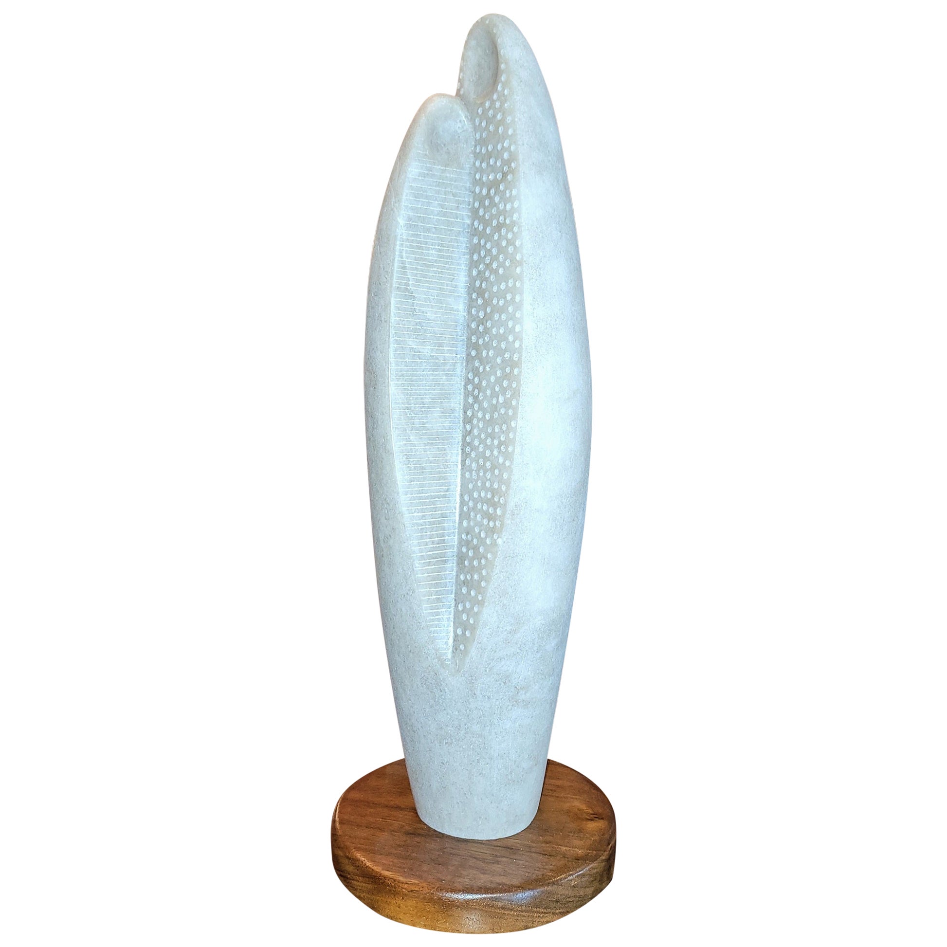 Soul Mates Utah Alabaster Sculpture by RD Tsosie