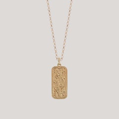 Sound of Creation Charm in 14K Gold & Diamond by Anastassia Sel Jewelry