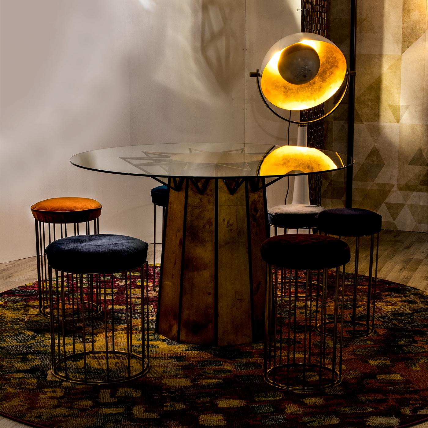 Italiano Soundlight N.3 Table Lamp by Bronzetto in vendita