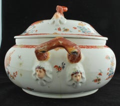 Soup Tureen, Kakiemon Decoration, Bow Porcelain Factory, circa 1755