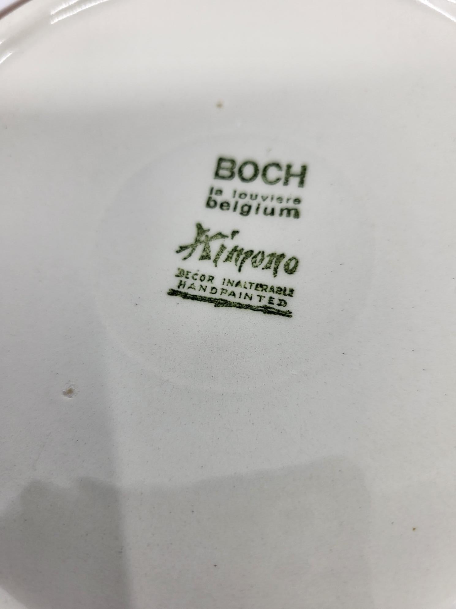 Faenza Soupière Boch la Louvière série 