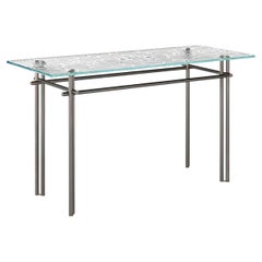Source Glass Console Table