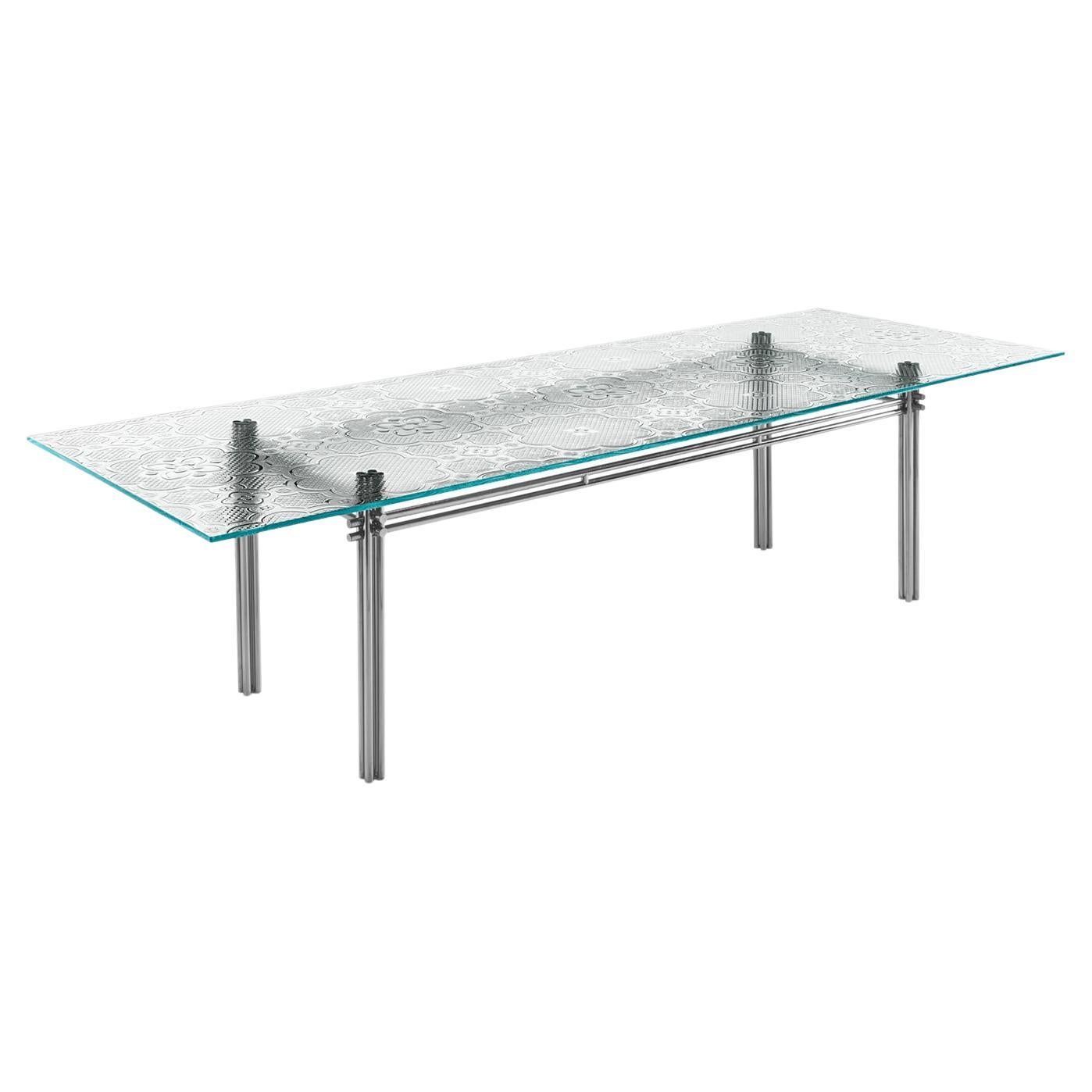 Source Glass Dining Table