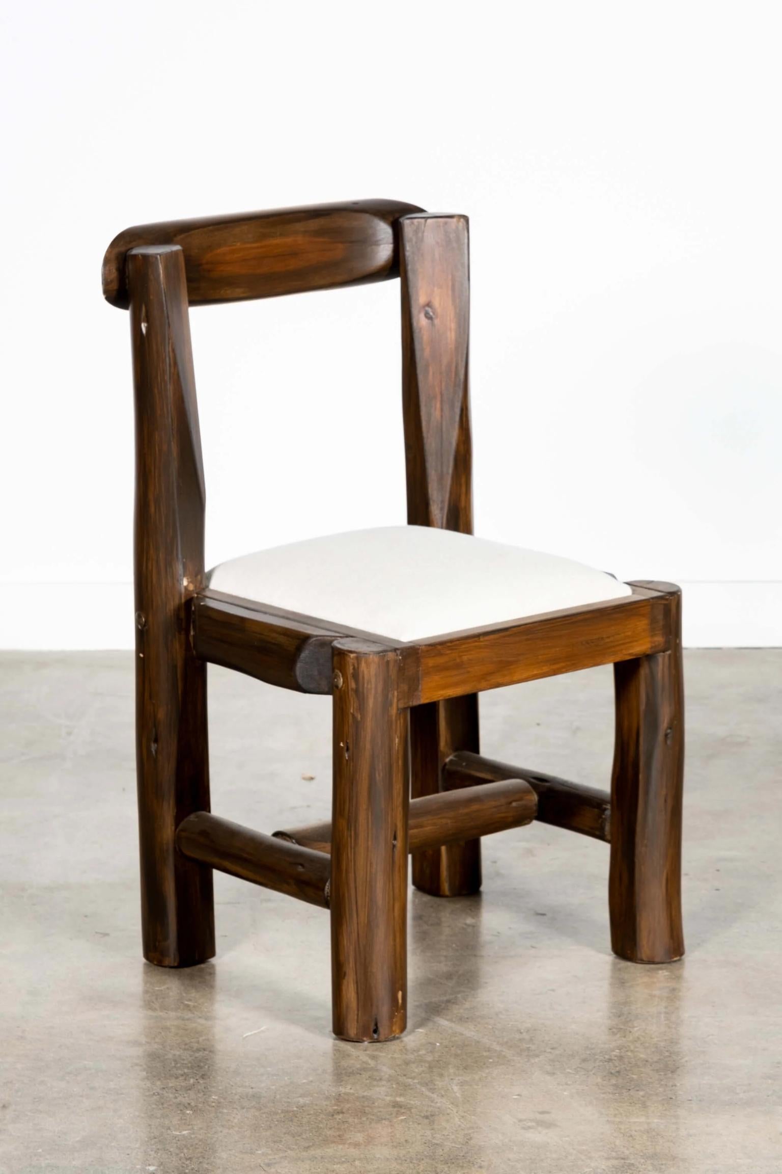 South African Brutalist Dining Chair In Good Condition For Sale In Toronto, CA