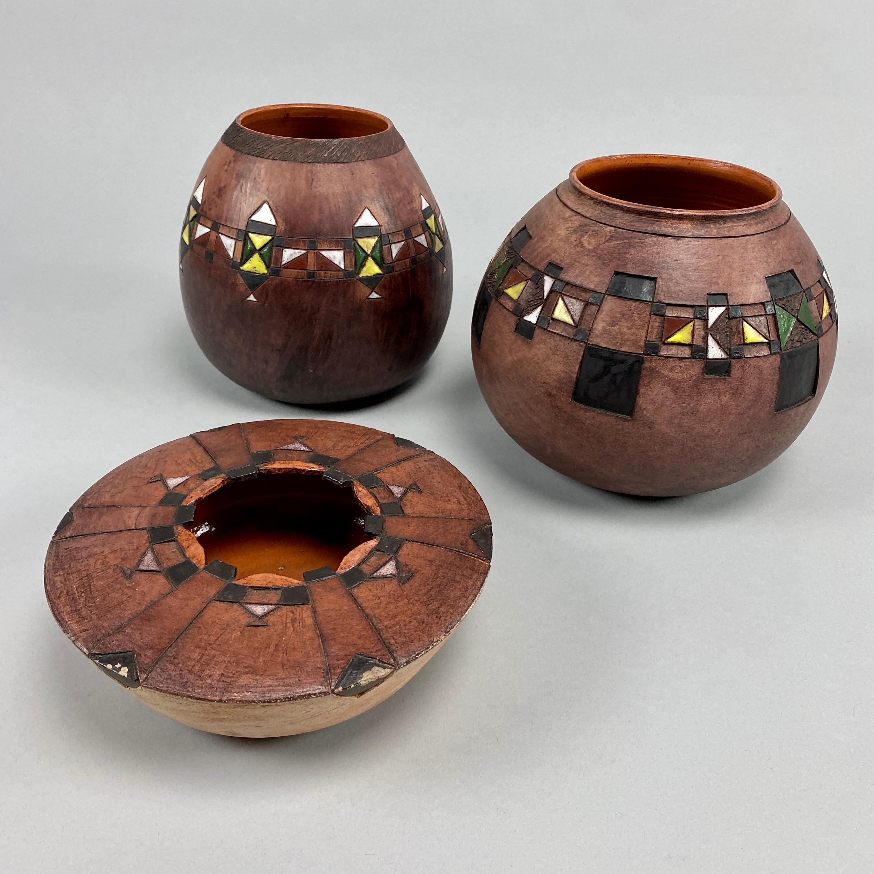 South African Clay Pottery Bowls For Sale 2