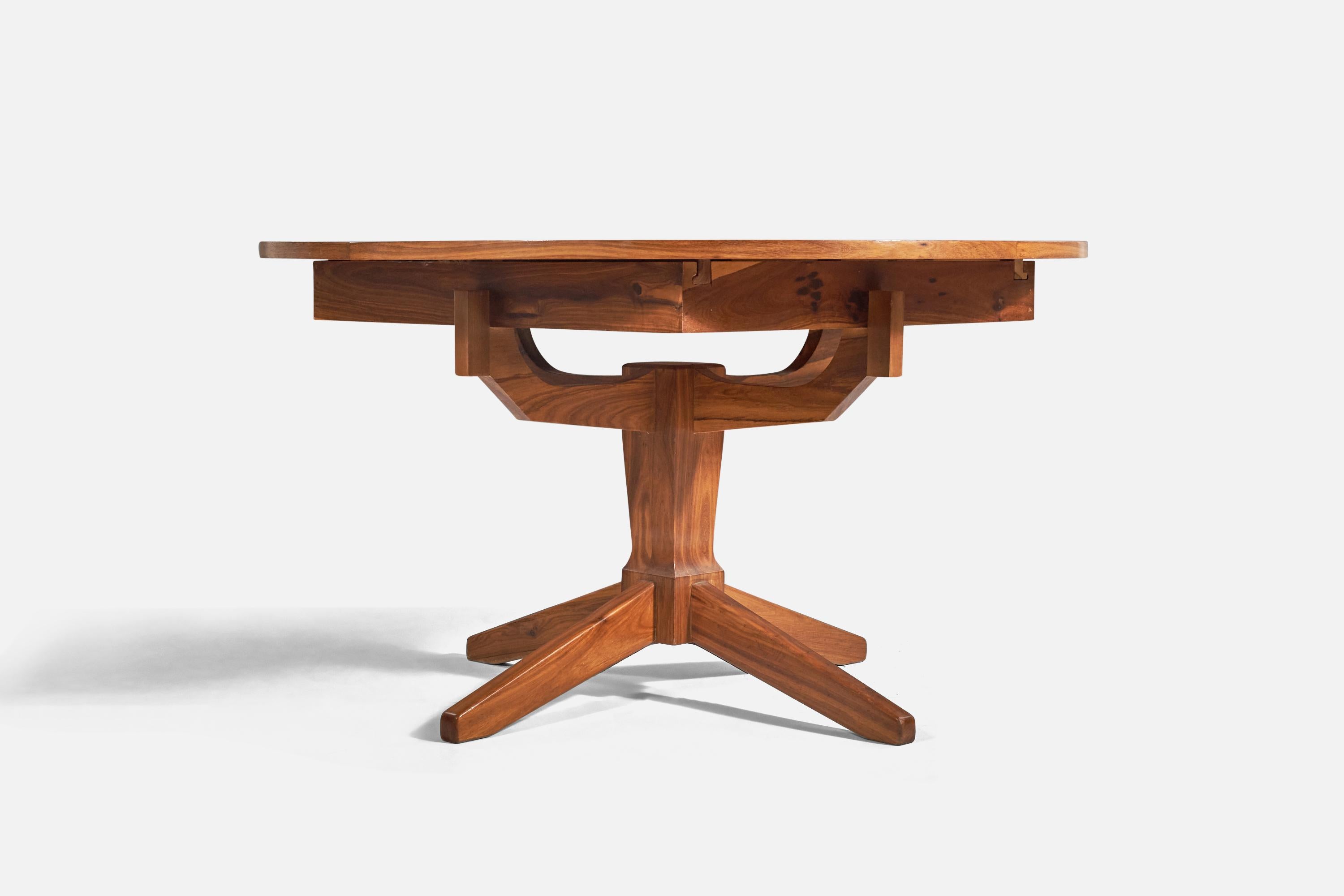 Mid-20th Century South African Designer, Table, Wood, South Africa, 1950s