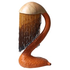 South African, Mabowa Digging Traces Table Lamp by Atang Tshikare