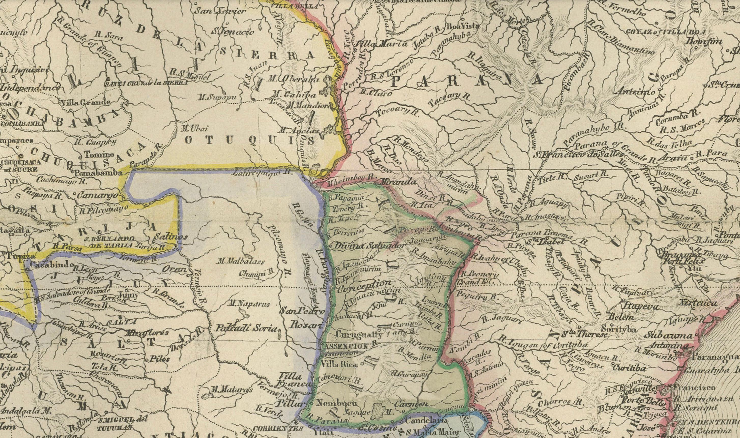 South America Map with Insets – Nieuwe Hand-Atlas, Noothoven van Goor, 1876