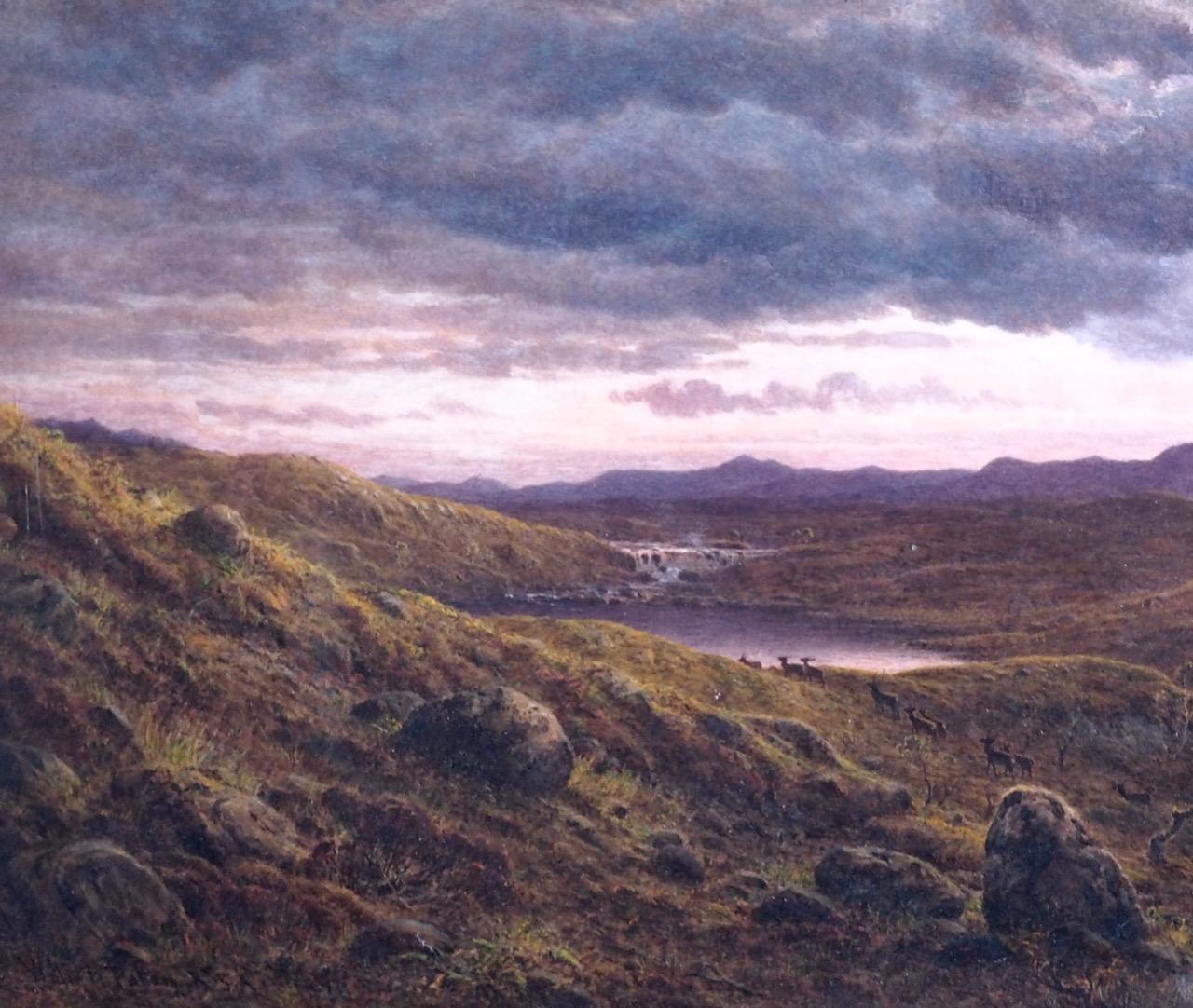 Fine South American landscape painted by Waller H. Paton, signed. 19th century
Measures: With frame:
H. 55 W. 89 cm
H. 21.6 W. 35 in
Without frame:
H. 33 W. 67 cm
H. 12.9 W. 26.3 in.
