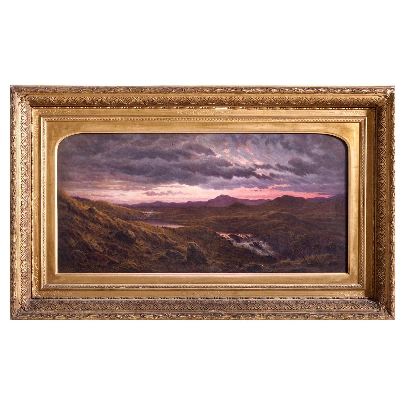 South American Landscape Painted by Waller H. Paton, Signed, 19th C For Sale