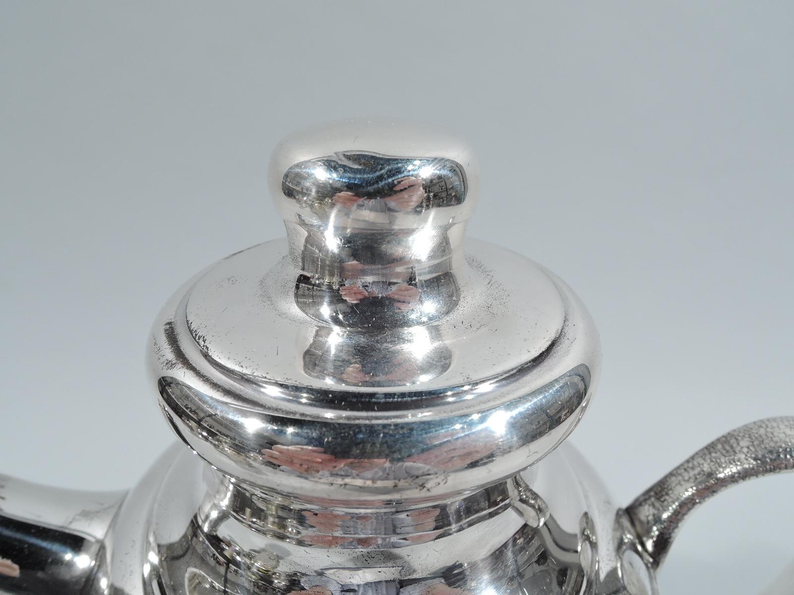 Peruvian South American Mid-Century Modern Sterling Silver Cocktail Shaker
