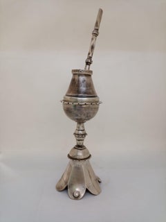 South American Silverware Mate Chalice Type Colonial