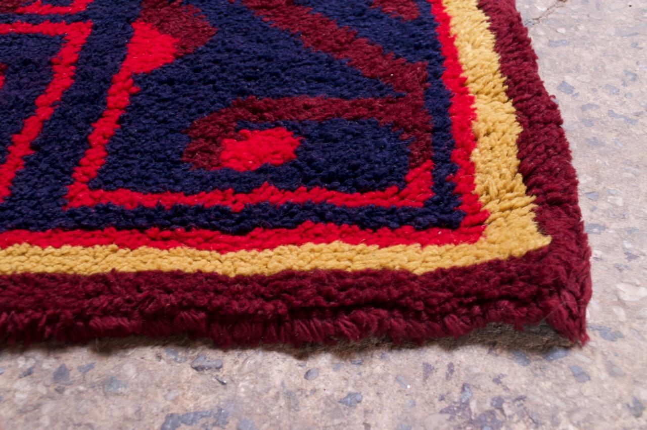 Late 20th Century South Asian Baluch-Style Wool Rug For Sale