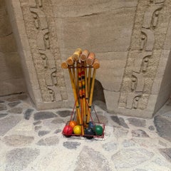 South Bend Croquet Set Mid Century Modern