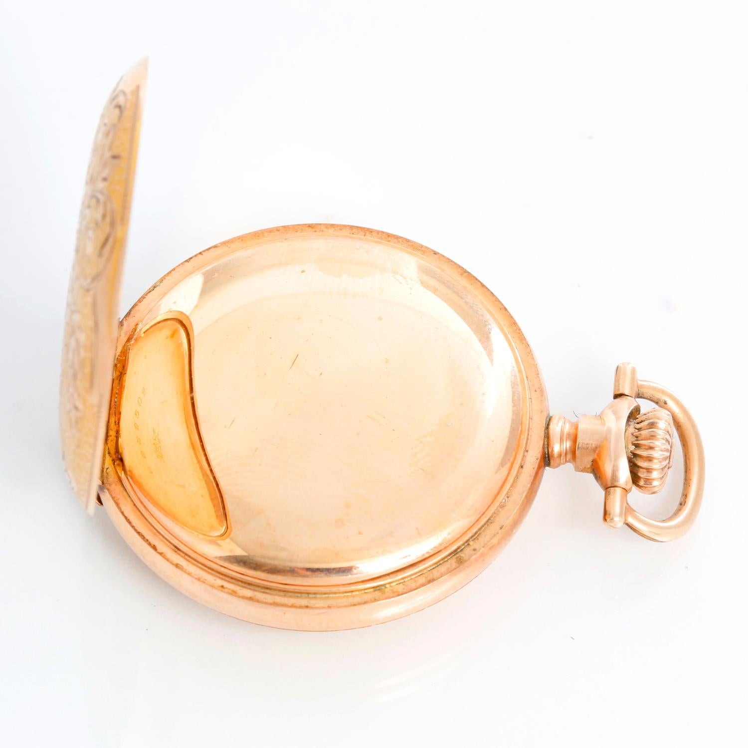 Women's or Men's South Bend Gold Filled Ladies Pendant Pocket Watch For Sale