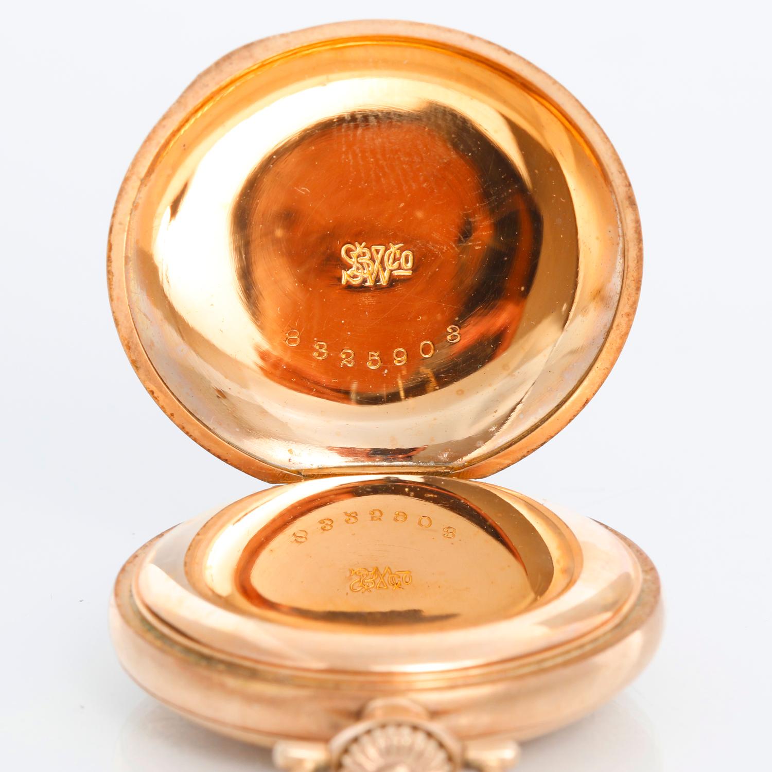 South Bend Gold Filled Ladies Pendant Pocket Watch For Sale 1