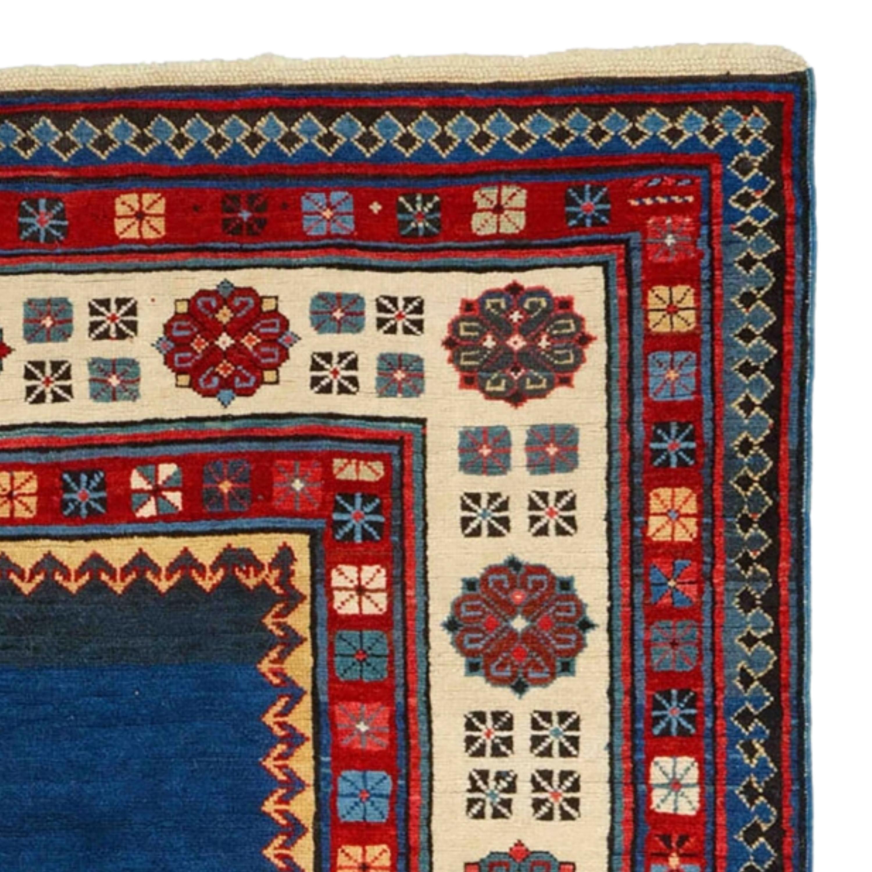 Wool South East Caucasus, Moghan region Talish Rug, Antique Rug, Caucasus Rug For Sale