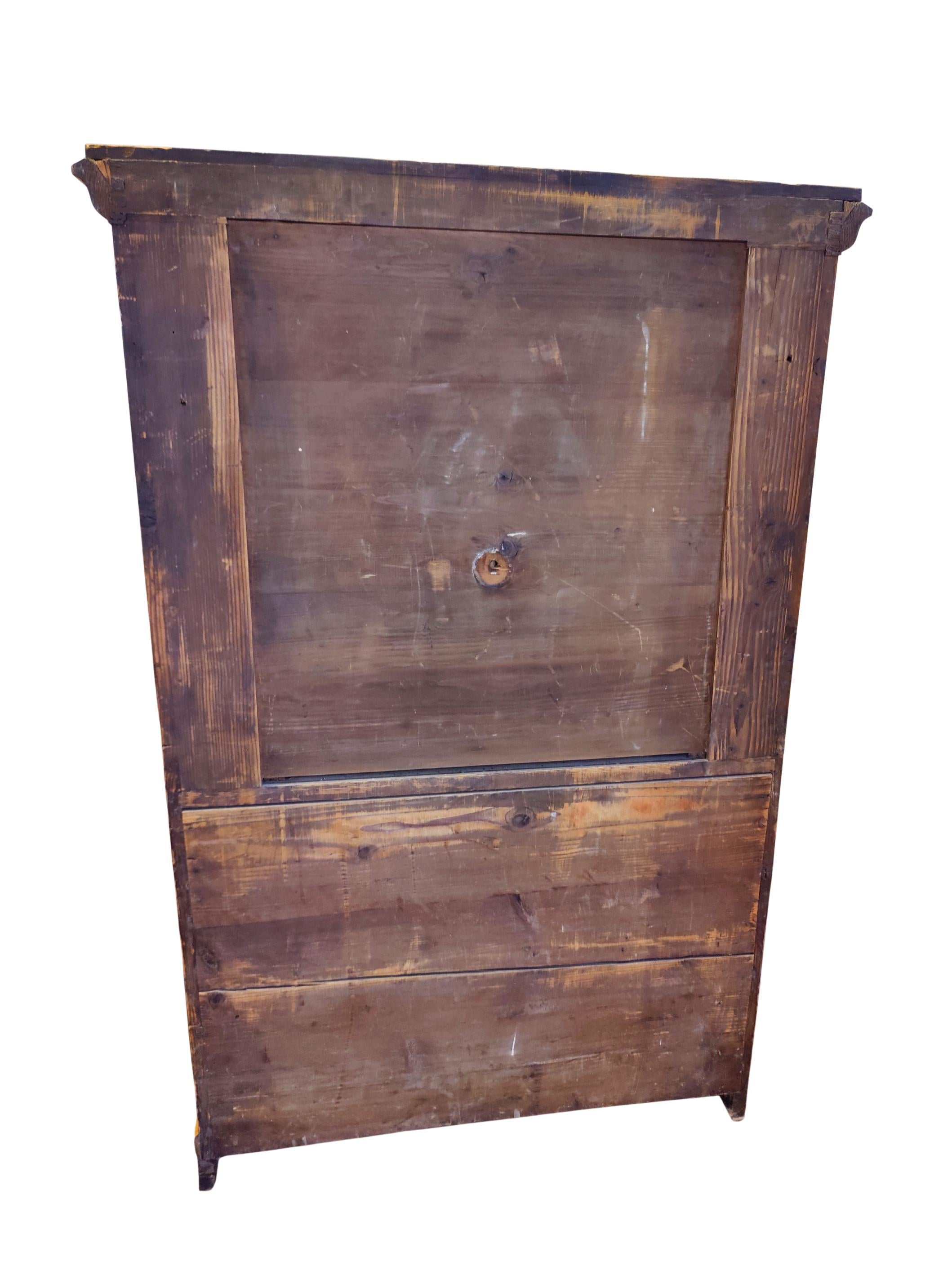 Segreteria Biedermeier della Germania del Sud in noce, circa 1825 in vendita 3