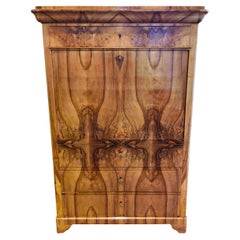 Secretaria Biedermeier del sur de Alemania en nogal, hacia 1825