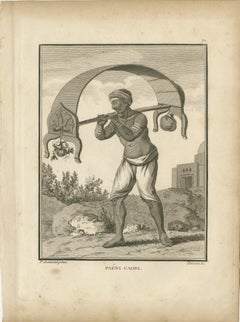 South Indian Laborers Carrying Goods – Paëni Caori and Cachi Caori, 1806