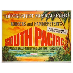 Affiche du film « South Pacific ; R1960s UK Quad », Chantrell