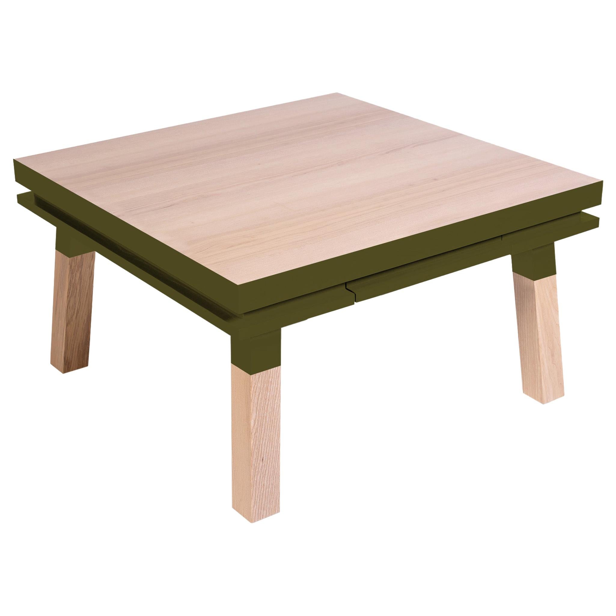 South Scandinavian Coffee Table Designed by Eric Gizard, 100% Made in France  For Sale