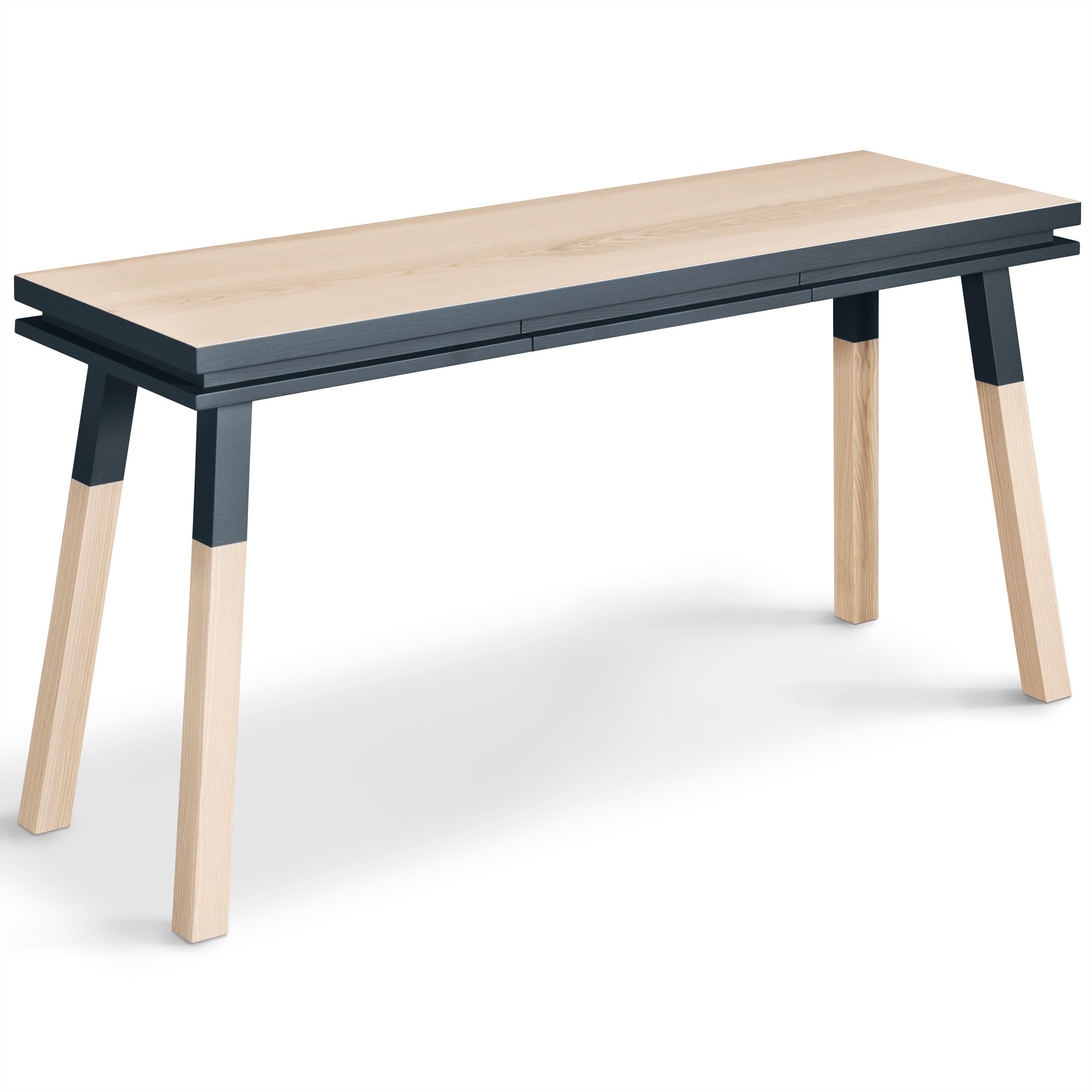 wood scandinavian desk