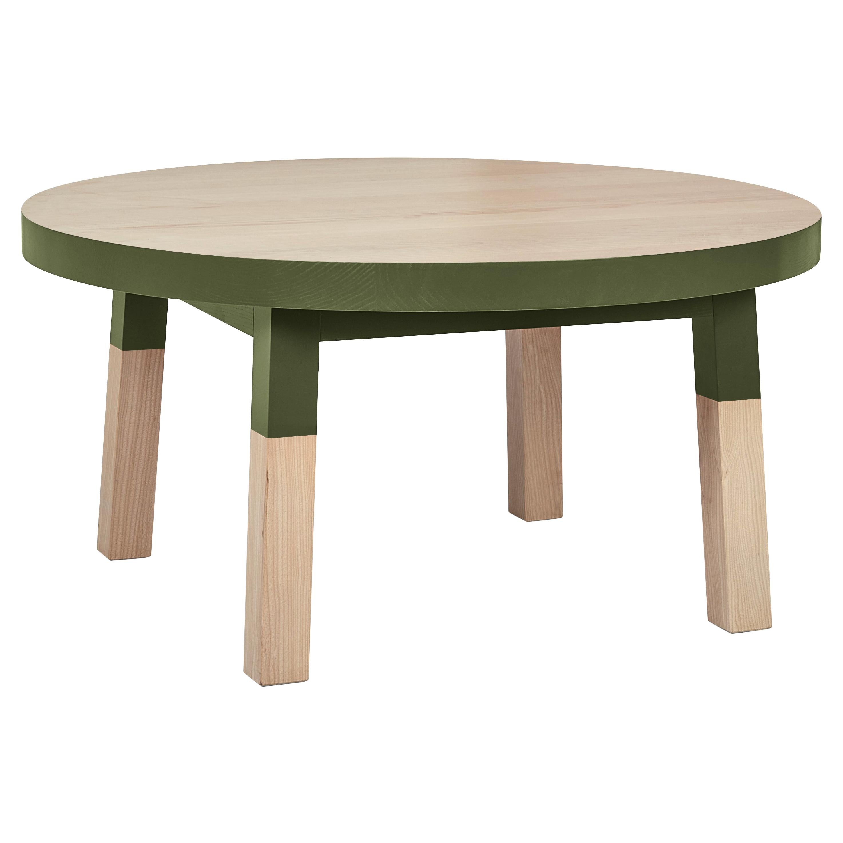 Table basse de style scandinave du Sud, design E. Gizard, 100 % fabriquée en France