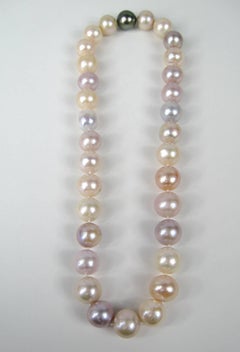 South Sea Baroque Cultured Multi Colored Pearl Necklace