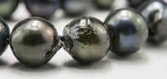 South Sea Black Baroque Pearl Necklace