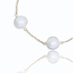 South Sea Pearl 18K Yellow Gold Chain Necklace