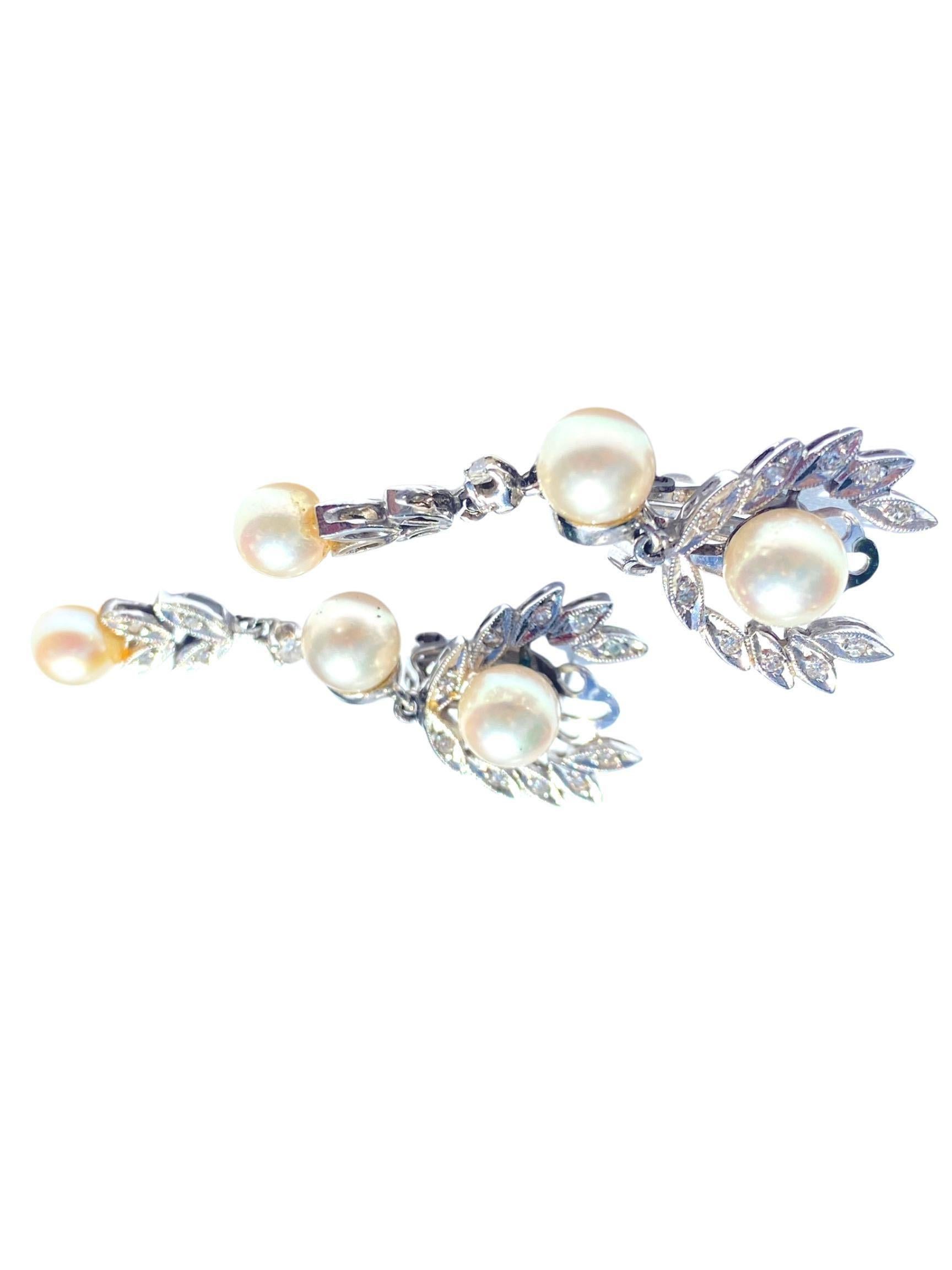 South Sea Pearl and Round-Cut Diamond 14K Gold 