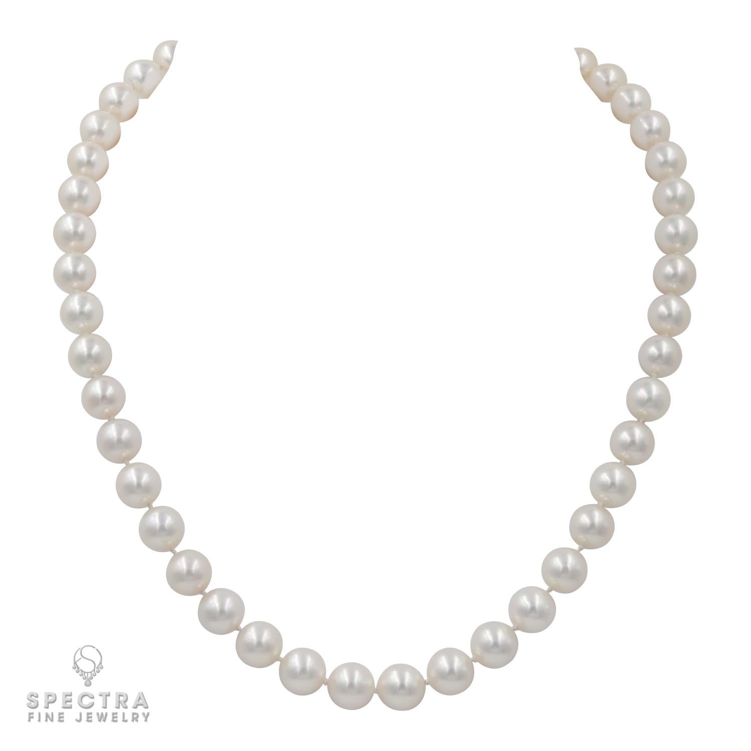 Contemporary South Sea Pearl Bead Necklace For Sale