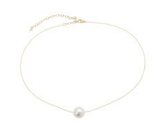 South Sea Pearl Choker 14k Gold Adjustable Chokers