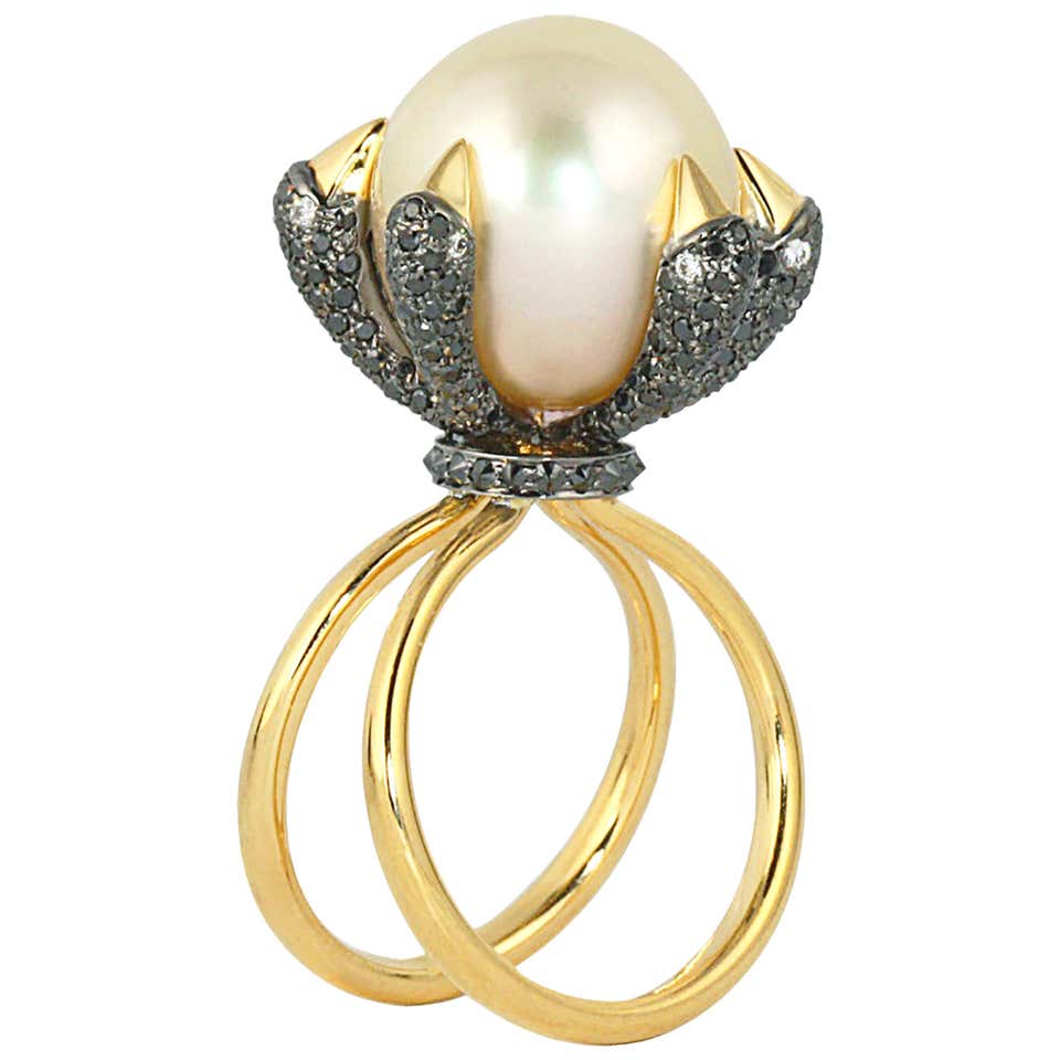 Gold Seduction Bird Ring For Sale at 1stDibs