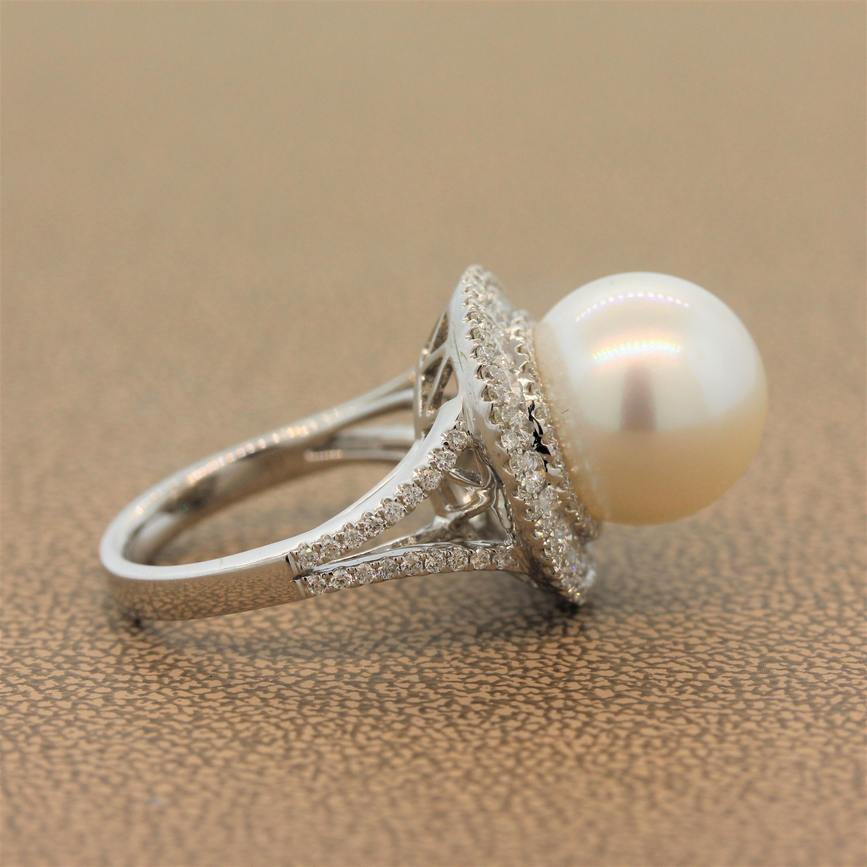 south sea pearl ring design