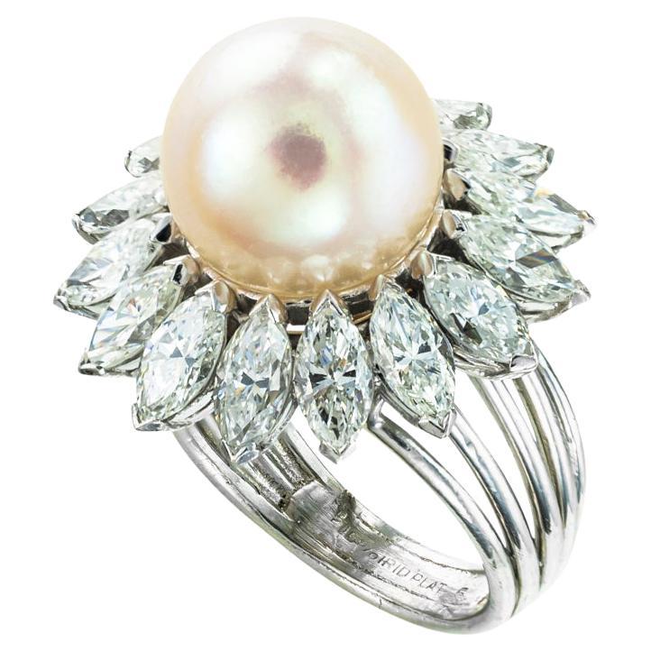 Pearl and Diamond Rings - 2,004 For Sale on 1stDibs | buy pearl 