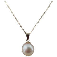 South Sea Pearl Earrings, Natural Color, 18 Karat Gold