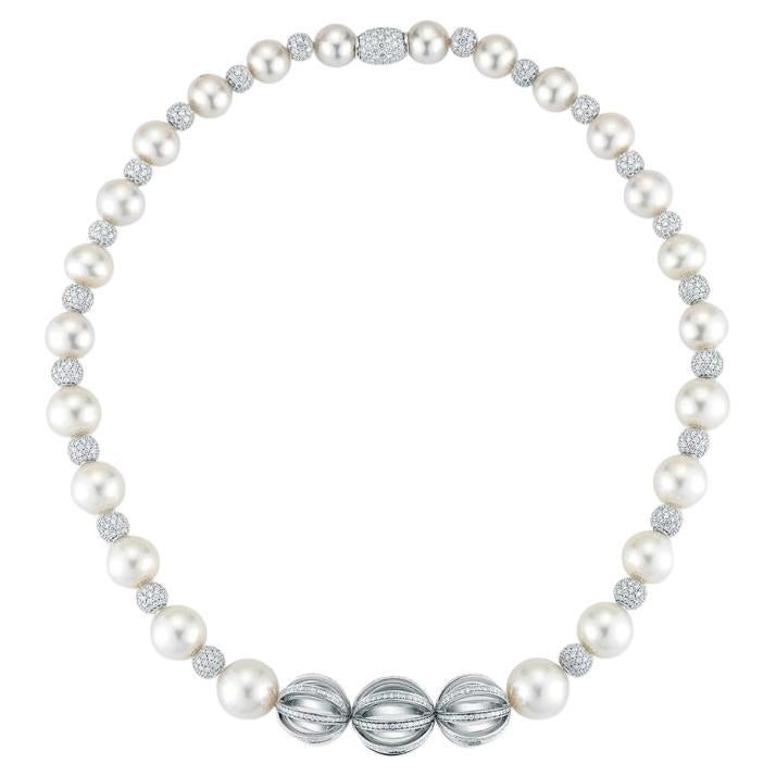 South Sea Pearl Necklace For Sale