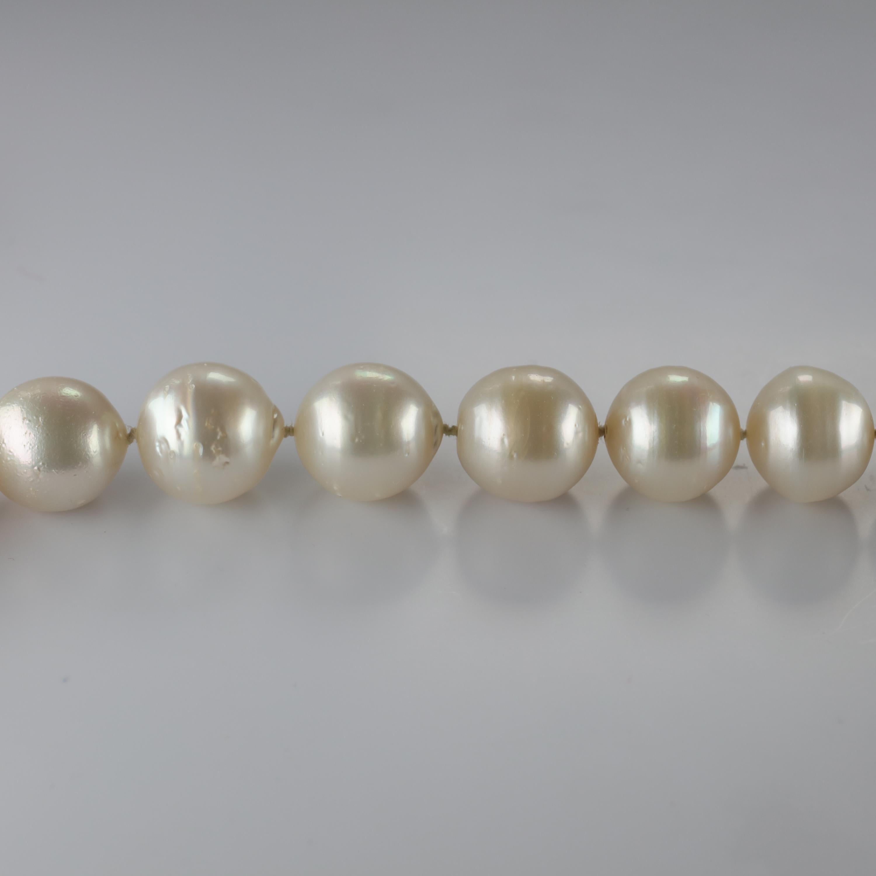 South Sea Pearl Necklace Princess Length Large Pearls 1