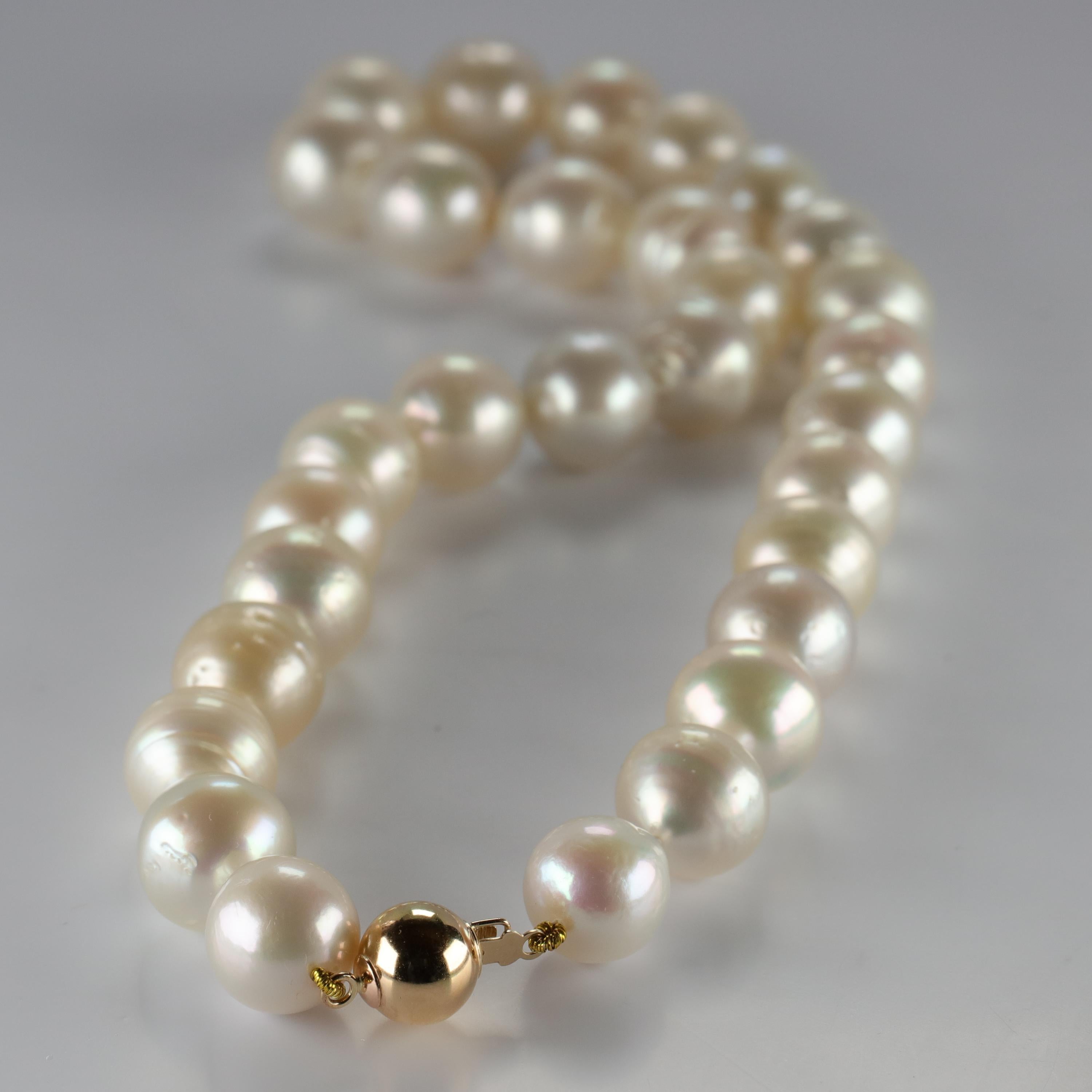 large pearls necklace