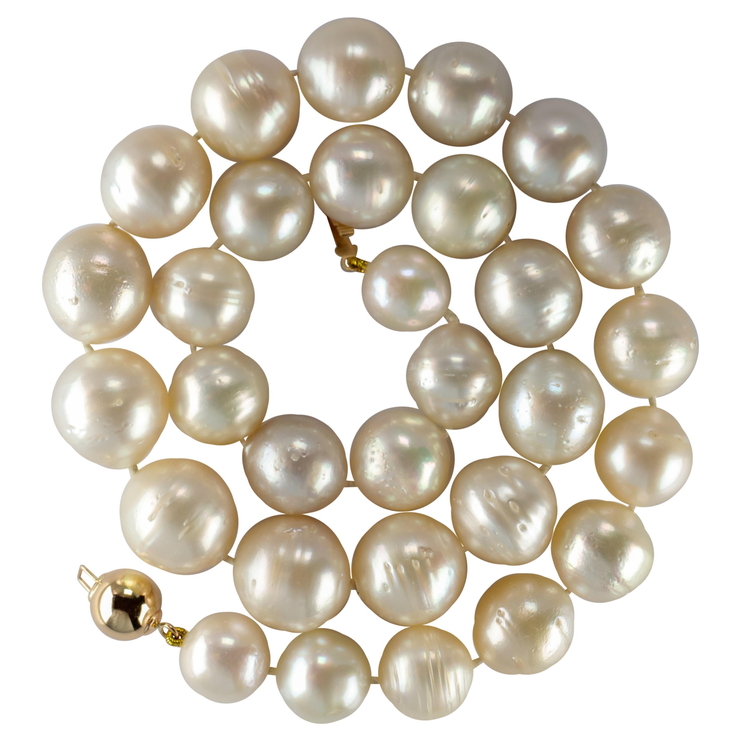 South Sea Pearl Necklace Princess Length Large Pearls