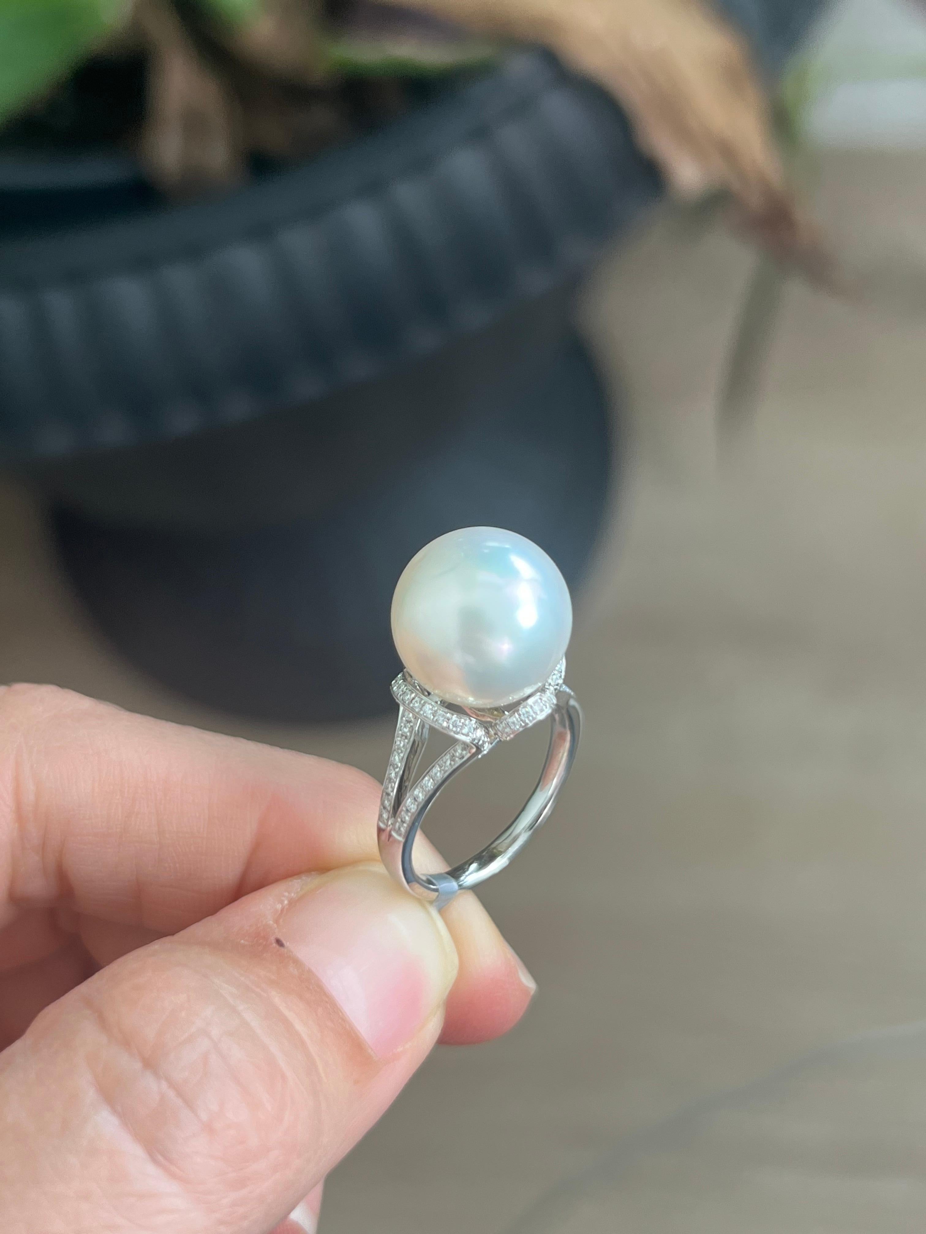 south sea pearl ring design