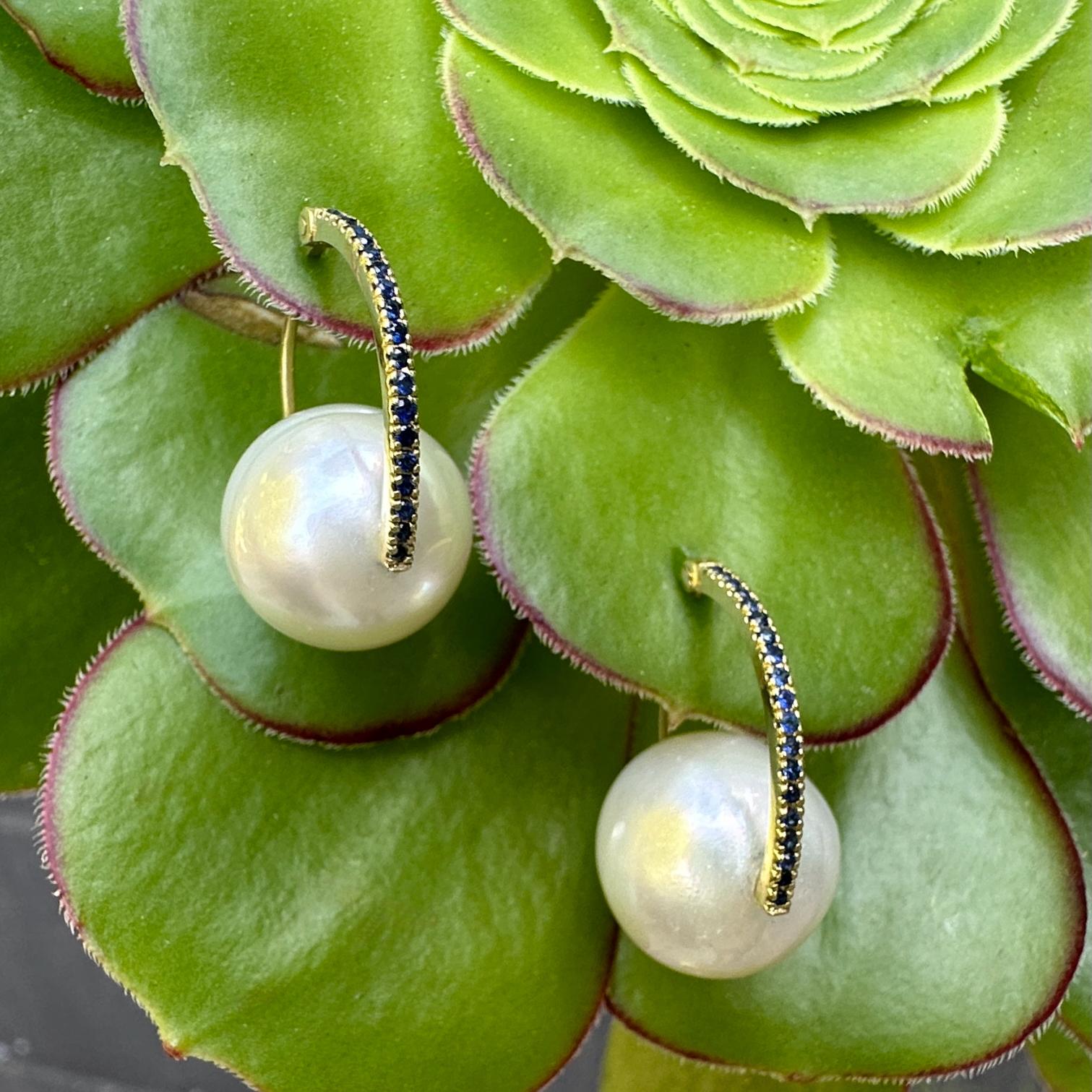 Südseeperle & Saphir 