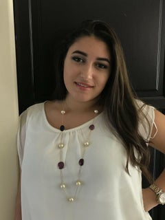 South Sea Pearl Sapphire Ruby 14 Karat Necklace Italy Certified