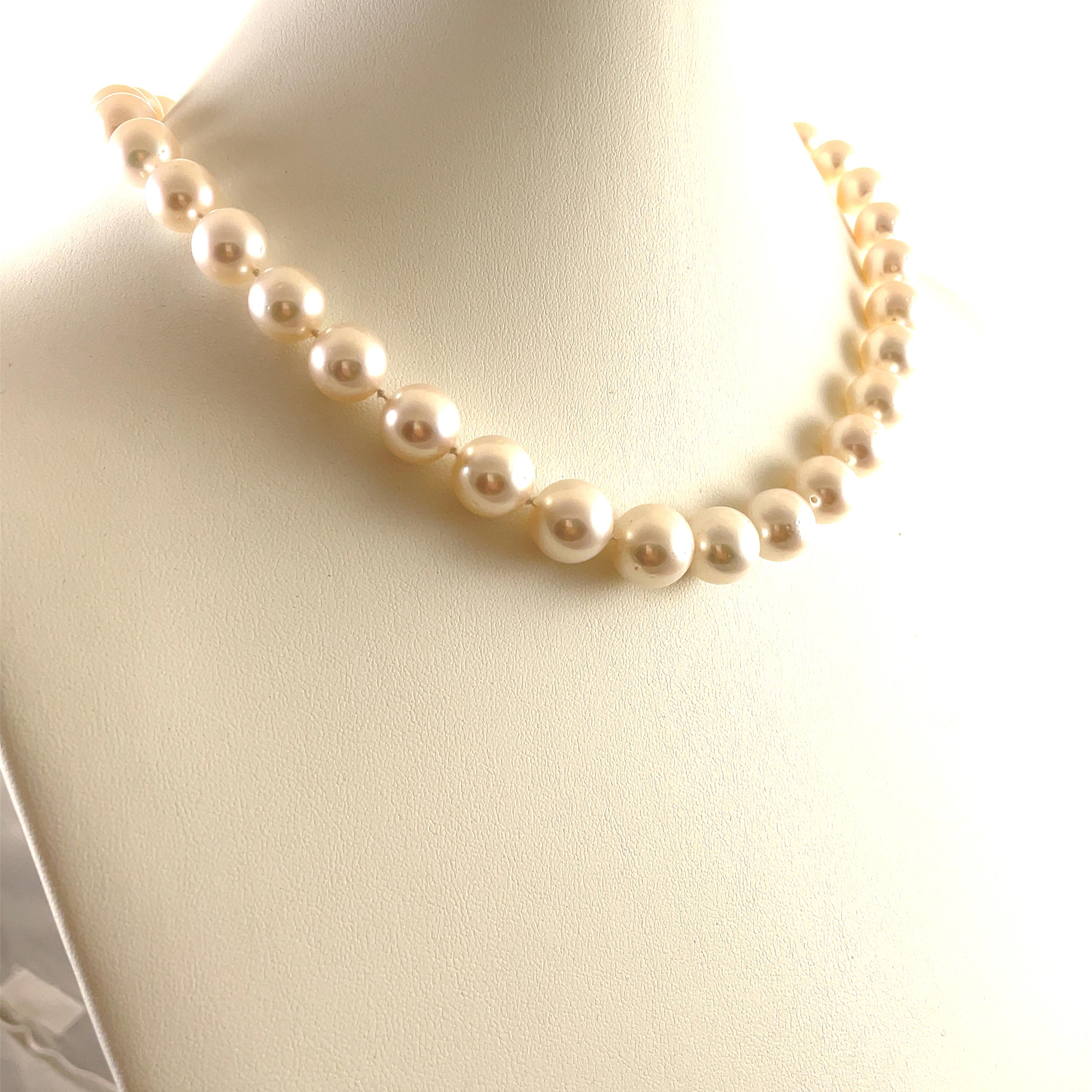 Contemporary South Sea Pearl Strand Necklace For Sale