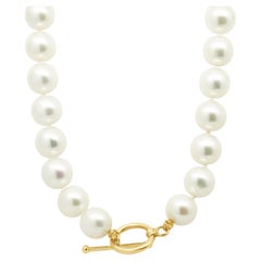 South Sea Pearl Strand with 14K Yellow Gold Closure